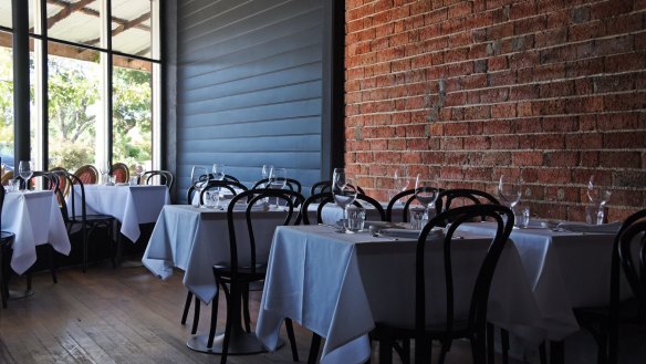 The Bistro Terroir dining room. 