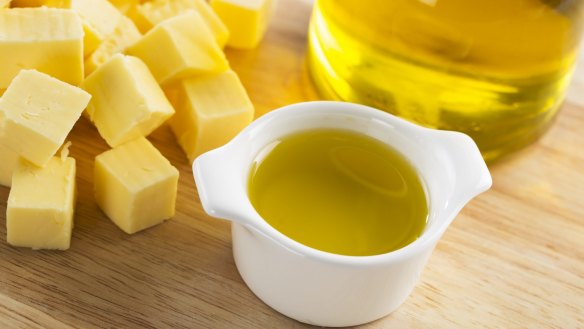 Some fats, such as olive oil, are better for your health than other fats, such as butter. 