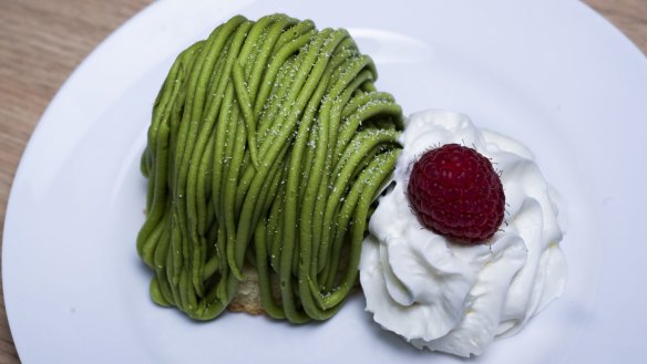 Yame matcha Mont Blanc.