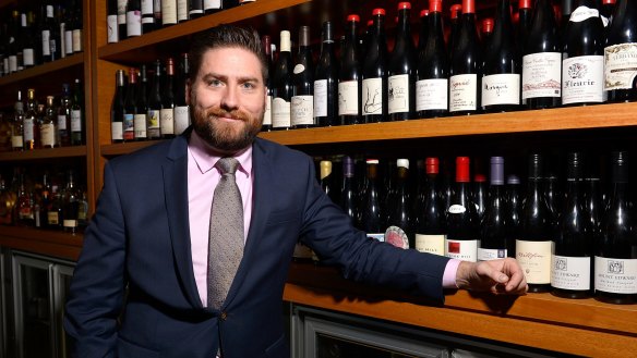 Ian Trinkle, Sommelier from Aria.