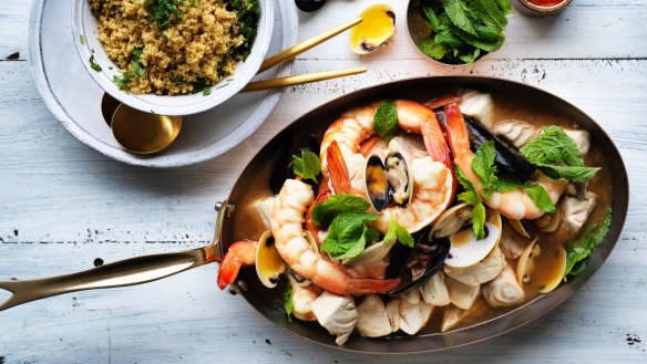 Neil Perry's seafood couscous 