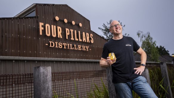 Four Pillars head distiller Cameron Mackenzie: 'We have to have a strong home that makes a real statement, and that's what we're going to create.'