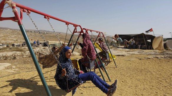 Australian aid has helped to build a clinic and a kindergarten in the village.