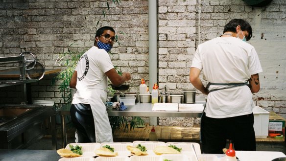 Chef Nagesh Seethiah (left) will introduce Melbourne diners to the flavours of his childhood.