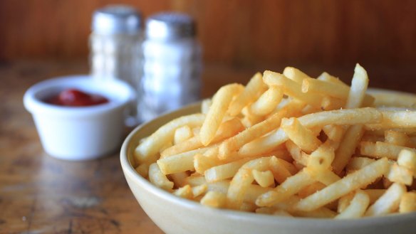 Binge drinking often leads to indulging in fast foods such as hot chips.