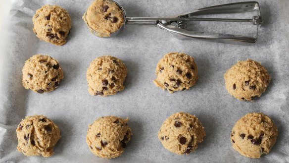 Equal-sized cookies will all bake at the same rate.