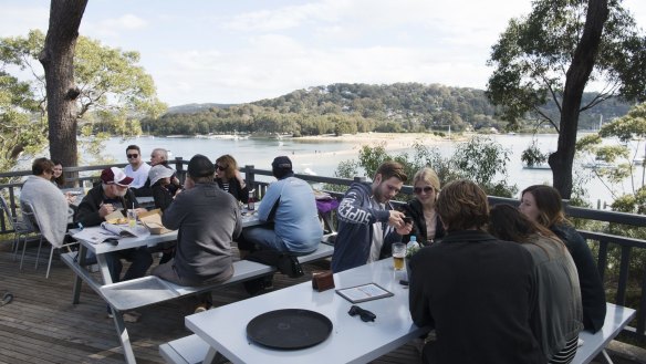 The venue's views of the Northern Beaches.