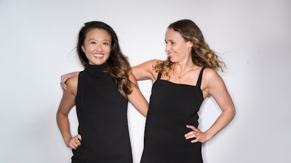 Best friends and house mates Vera Yan and Kati Santilli are the founders of Nimble Activewear.