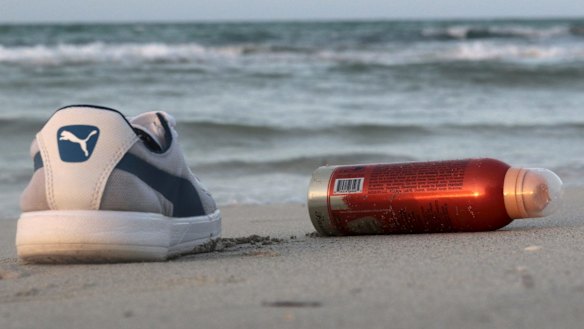 What's left: The belongings of dead migrants recovered by the Libyan coast guard.