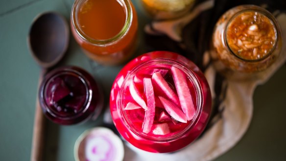 Fermenting and pickling scraps gives them a second life.