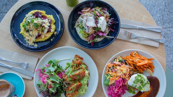 Egg's menu brims with healthy wholefoods dishes.