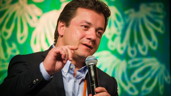 JBS CEO Wesley Batista in Darwin in February 2016.