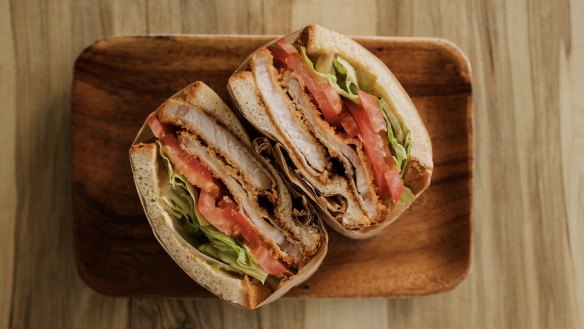 Osaka pork katsu sando. 