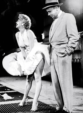Iconic: Marilyn Monroe and Tom Ewell in the famous still from  <i>The Seven Year Itch</i>.