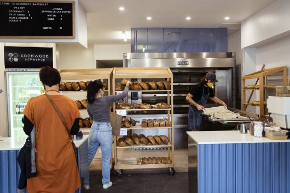 The husband-and-wife owners of the popular new bakery aim to bake as close to 7am as they can. 