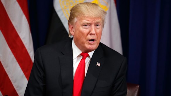 Trump said he signed an executive order to enforce fresh sanctions on North Korea.