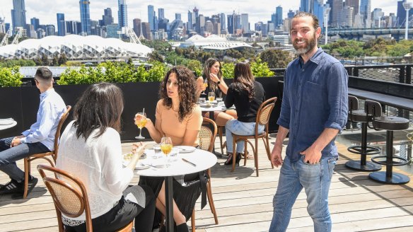 Antoine Reymond of Frederic in the Sky in Cremorne.