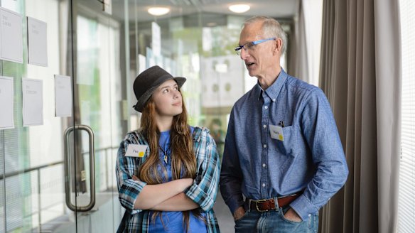 Isabella Buckley,18, from Griffith and 73-year-old Mark Dickerson from O'Connor brought their perspectives to the CTP citizen jury.