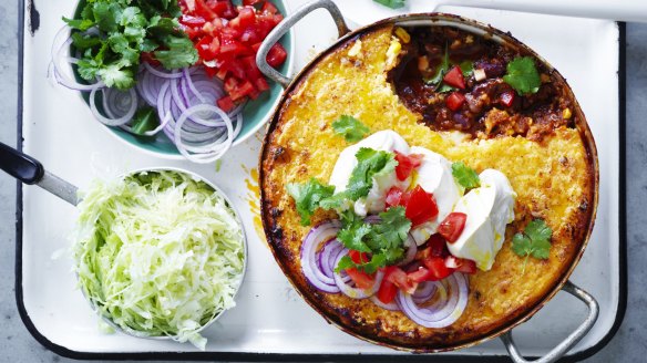 Tacos meet cottage pie.