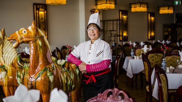 Owner and chef Heidi Cheng at Tang Dynasty restaurant.
