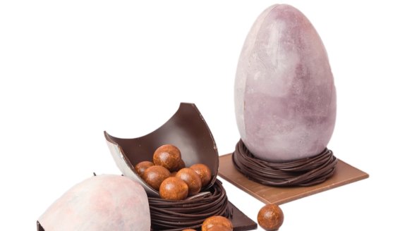 Gemstone eggs from Bibelot.