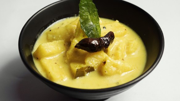 A table favourite: the pineapple curry at Coconut Grove.
