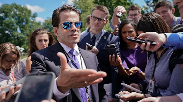'I'm a straight shooter': White House communications director Anthony Scaramucci. 