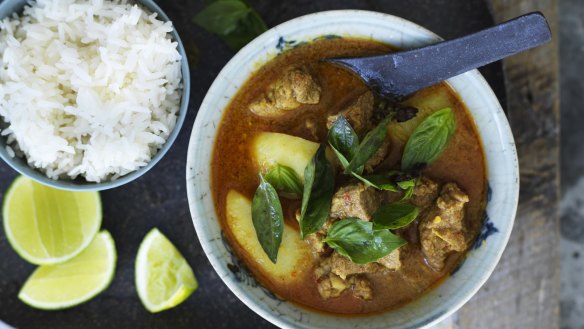 Neil Perry's pork, lemongrass and potato curry. 