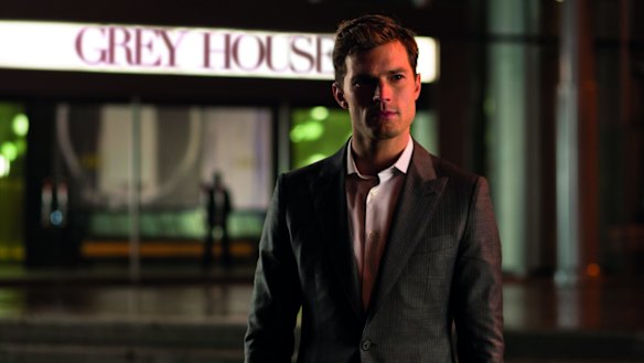 Jamie Dornan as Christian Grey in <i>Fifty Shades of Grey</i>.
