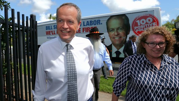 Opposition Leader Bill Shorten in Cairns on Monday.