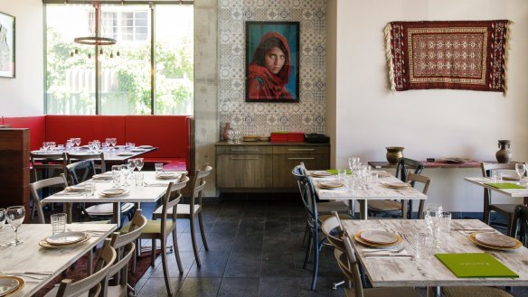 Bamiyan restaurant opened in late 2017, taking over the space of former Lebanese restaurant La Mono on Lonsdale Street.