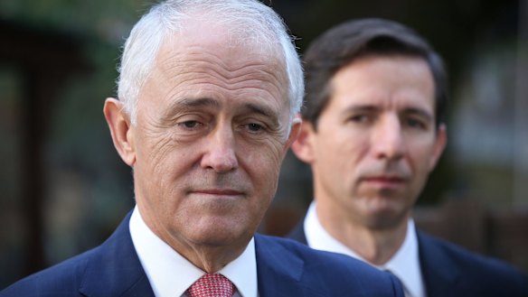 Prime Minister Malcolm Turnbull and Education Minister Simon Birmingham. 