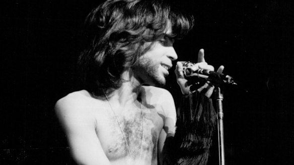 Prince performing in 1990. 