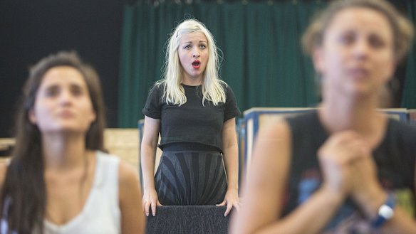 How pregnancy has changed Kate Miller-Heidke's performance in The Rabbits