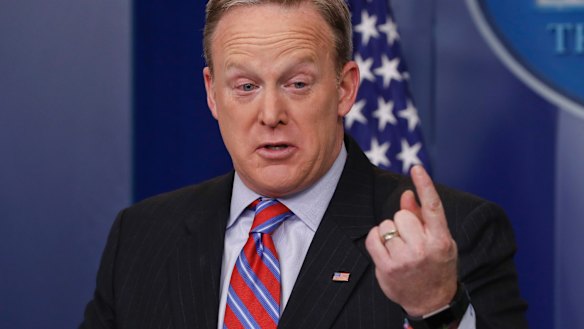"I don't think we regret anything," Sean Spicer told reporters.