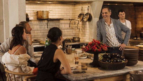 Yotam Ottolenghi at a Good Food reader lunch at Fred's in Sydney.