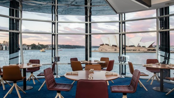 Quay 2.0 features new carpet and custom-designed chairs that reference the sails of the Opera House.