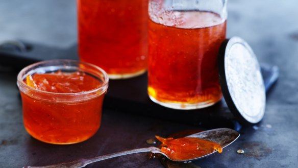 Dan Lepard's grapefruit and cardamom marmalade.