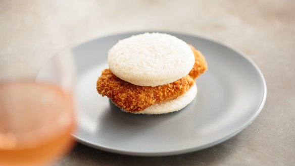 The sweetbread schnitty sanga: Small in size and big on impact, like Fleet. 