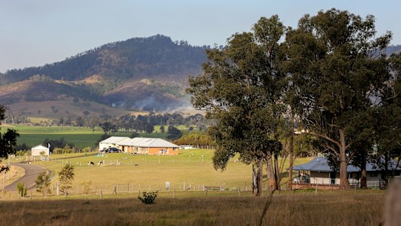 The proposed Rocky Hill mine would create a 220-metre-deep hole near Gloucester.