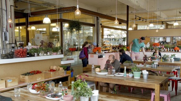 Bread & Circus Wholefoods Canteen in Alexandria. 