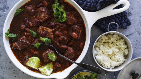 Chunky, hearty chilli con carne.