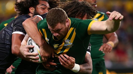 Gunning for the Kiwis: Shannon Boyd.