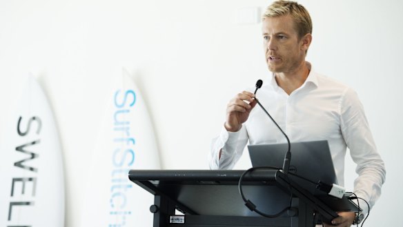 The departure of SurfStitch's former chief exeucutive Justin Cameron has created a mystery.