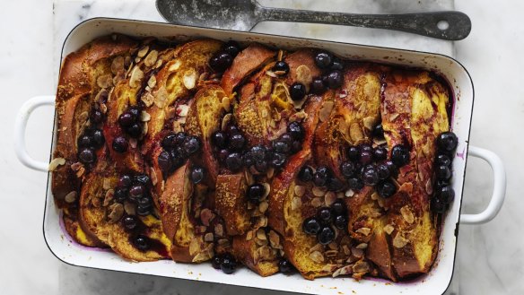 Helen Goh's French toast can be made ahead.