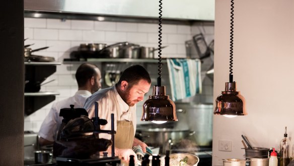 On the pass at pasta bar Tipo 00 in Melbourne.