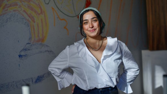 Chef Ellie Bouhadana at Hope St Radio.