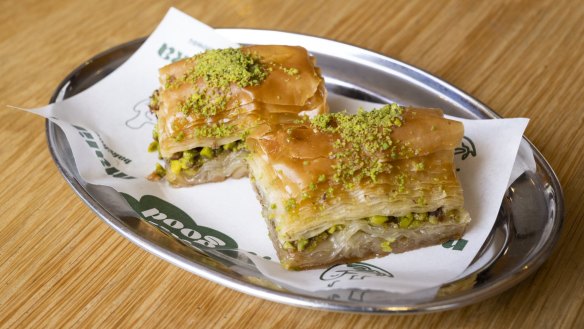 Biscoff baklava.