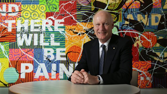 Wesfarmers managing director Richard Goyder: "There is a point that Australia has got significant natural resources and there should be a benefit to businesses in this country," he said.