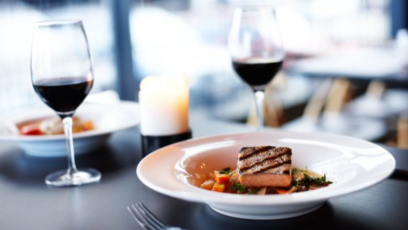 Break the rules: Try a glass of pinot noir alongside seared salmon or trout.